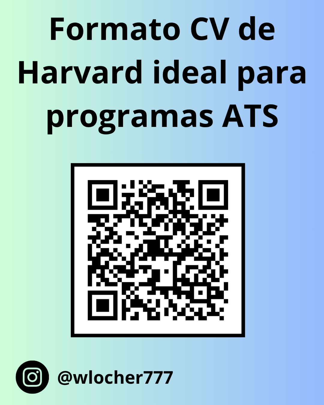 Formato CV de Harvard